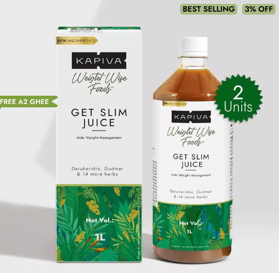 kapiva get slim juice 1l natural ayurvedic weight management drink by kapiva