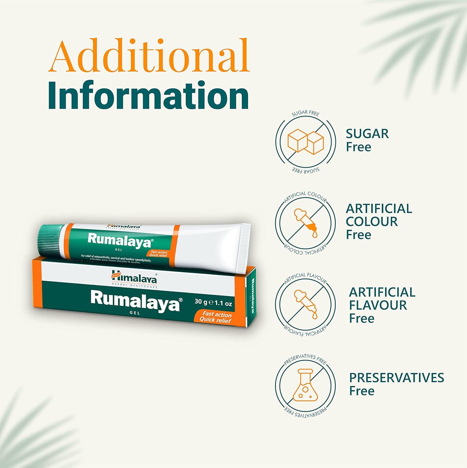 Himalaya Rumalaya Pain Relief Gel | शरीर दर्द से जल्दी राहत | आयुर्वेदिक | Gel  5