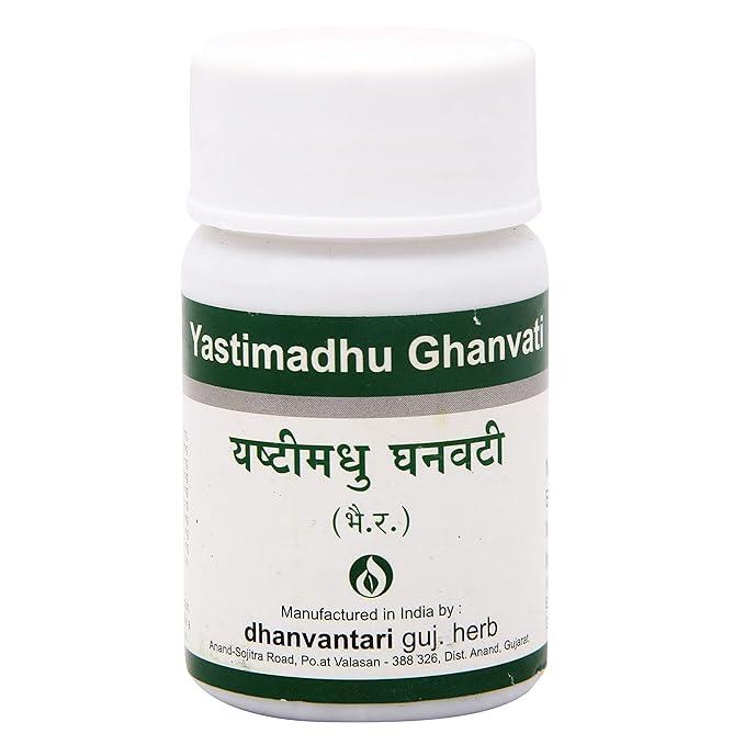 dhanvantari yastimadhu ghanvati natural throat relief