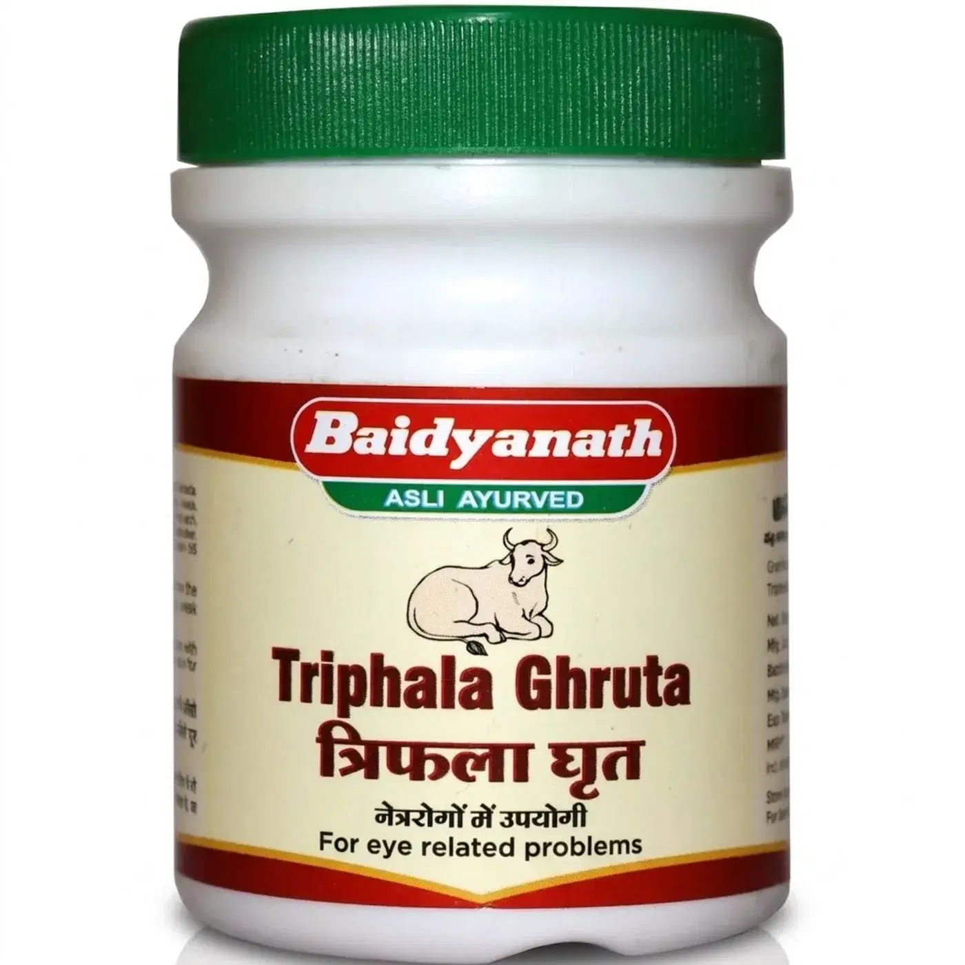 Baidyanath Triphala Ghrita 100g | দৃষ্টি, ভালো চোখের দৃষ্টি ও চোখের সমস্যায় সহায়ক | শুষ্ক চোখ ও চোখের ব্যথায় আরাম