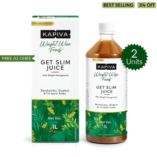Kapiva Get Slim Juice – Weight Management & Fat Metabolism Support for Healthy Body Balance