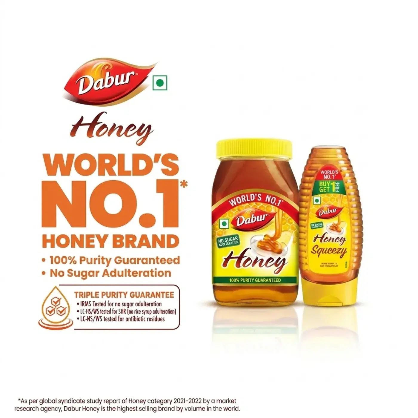 Dabur Honey 99% Pure Natural Ayurvedic Honey 2