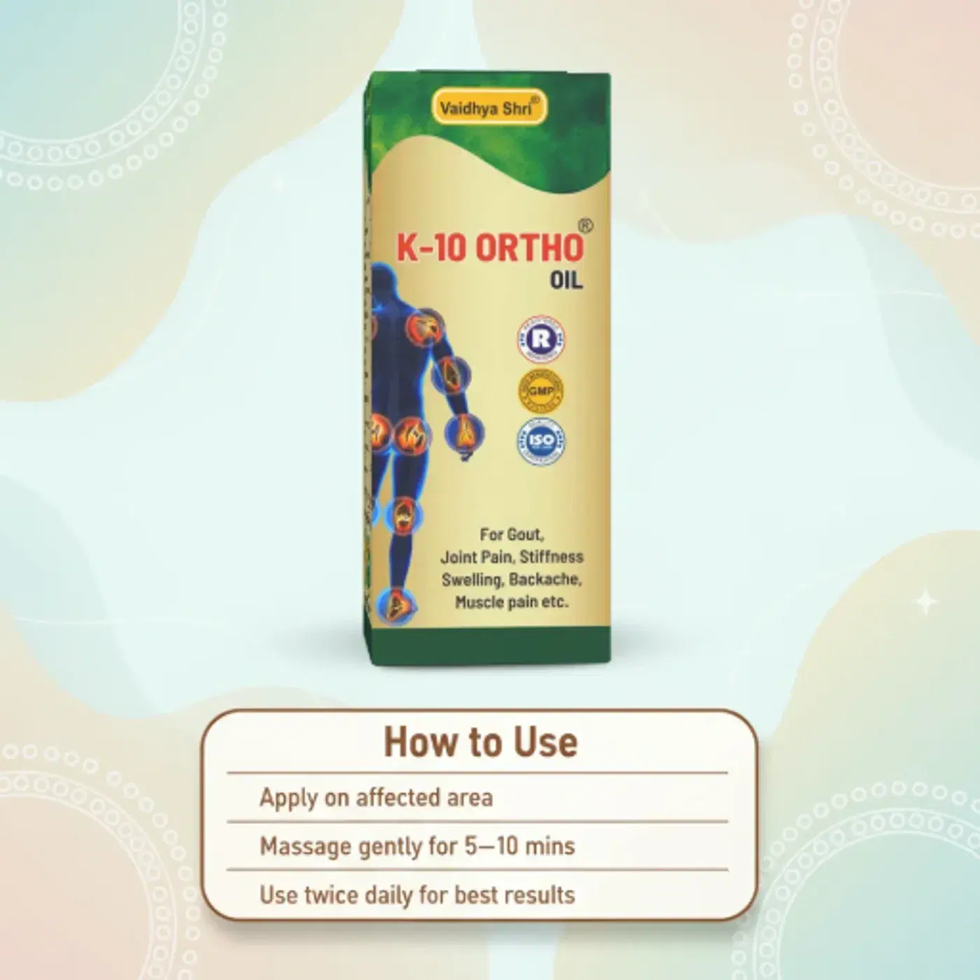 K-10 Ortho Oil | Fast Relief for Joint Pain, Muscle Pain & Stiffness 5