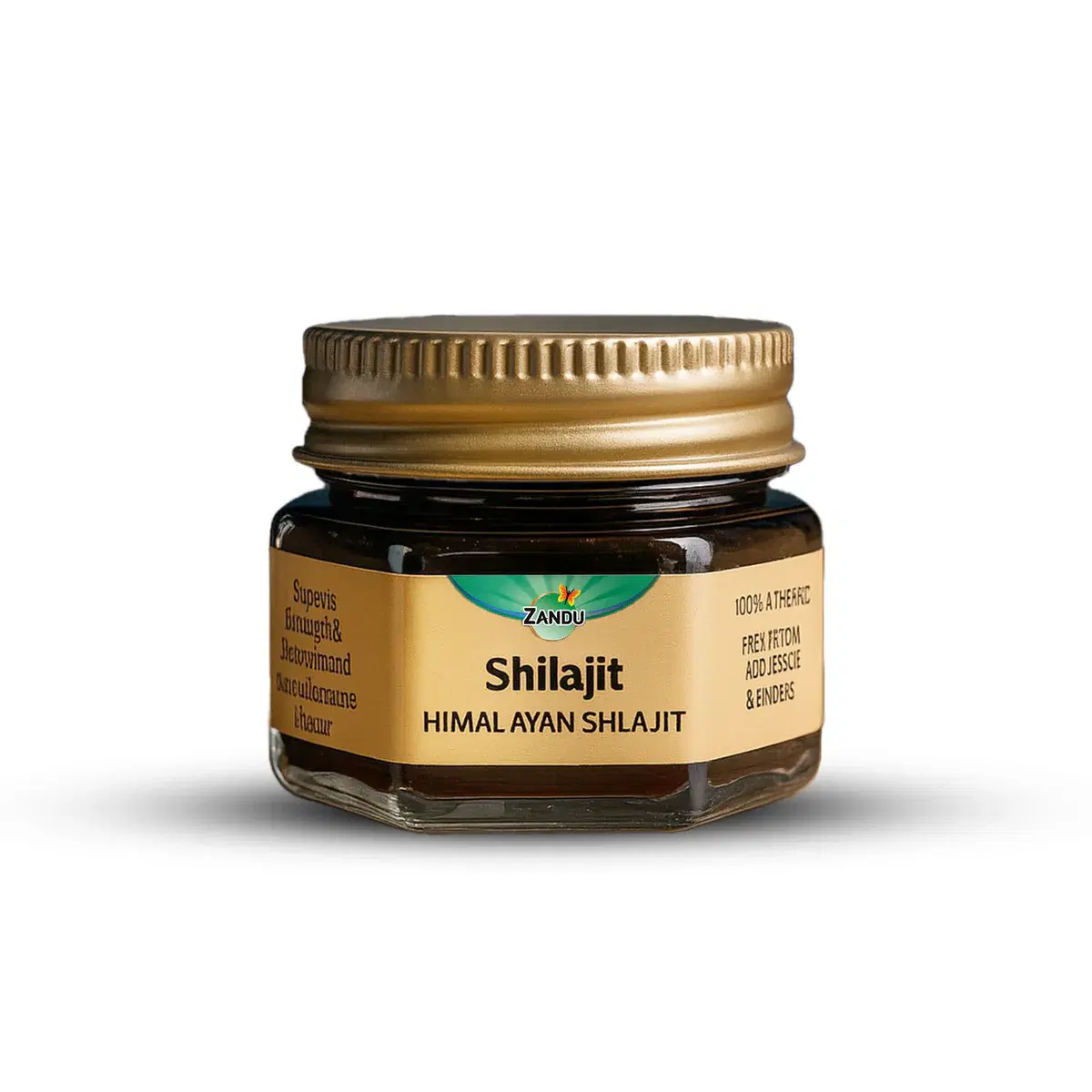 Zandu Shilajit Resin for Energy, Stamina & Vitality Boost 16 ઊર્જા અને જીવનશક્તિ માટે ઝંડુ હિમાલયન શિલાજીત રેઝિન 16