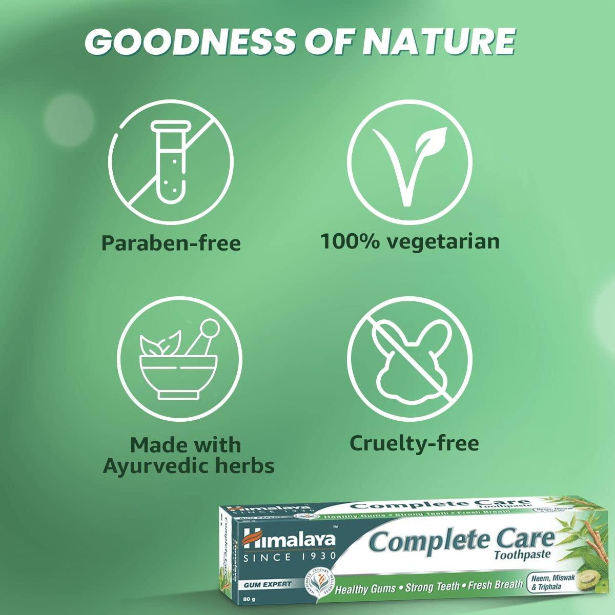 Himalaya Complete Care Toothpaste for Strong Teeth 3 स्वस्थ दांतों और मसूड़ों के लिए हिमालय कम्प्लीट केयर टूथपेस्ट 3