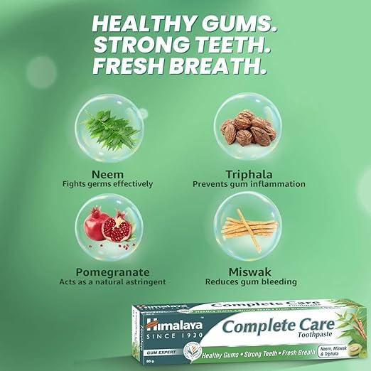 Himalaya Complete Care Toothpaste for Strong Teeth 5 स्वस्थ दांतों और मसूड़ों के लिए हिमालय कम्प्लीट केयर टूथपेस्ट 5