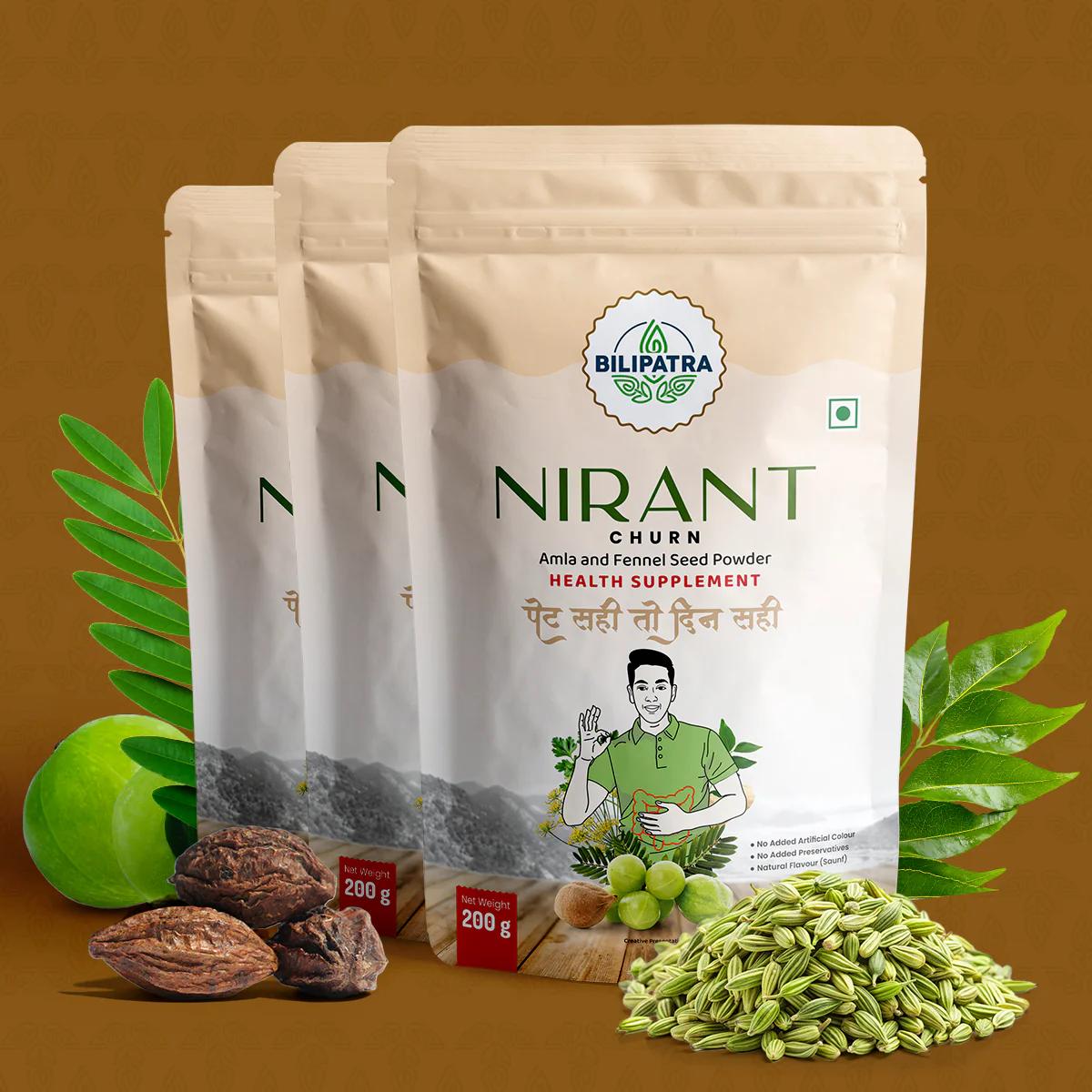 Nirant Churn | Supports Digestive Health & Gut Wellness 6 Nirant Churn – A Trusted Formula for Gas, Heartburn, Digestion & Regular Bowel Cleansing 6