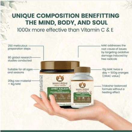 Maharishi Amrit Kalash Nectar Paste for Immunity Boost 4 Maharishi Amrit Kalash Nectar Paste – Advanced Ayurvedic Immunity & Energy Booster 4