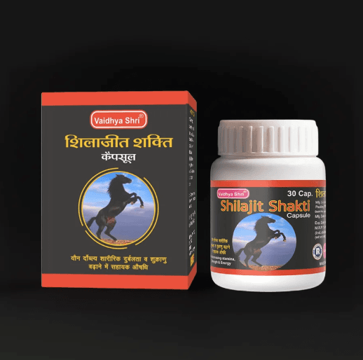 Premium Himalayan Shilajit Capsules For Strength, Energy & Daily Vitality