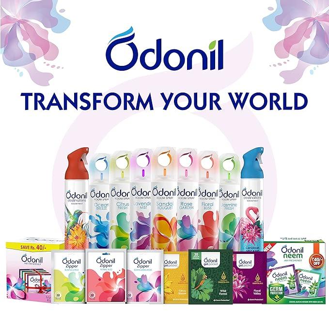 Odonil Lavender Room Spray for Fresh & Clean Air 5 घर और ऑफिस में इस्तेमाल के लिए ओडोनिल लैवेंडर रूम स्प्रे 5