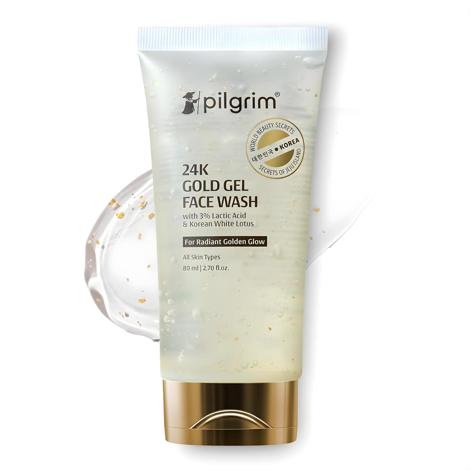 Unlock Radiance with Pilgrim 24K Gold Gel Face Wash - Glow Naturally! Unlock Radiance with Pilgrim 24K Gold Gel Face Wash - Glow Naturally!