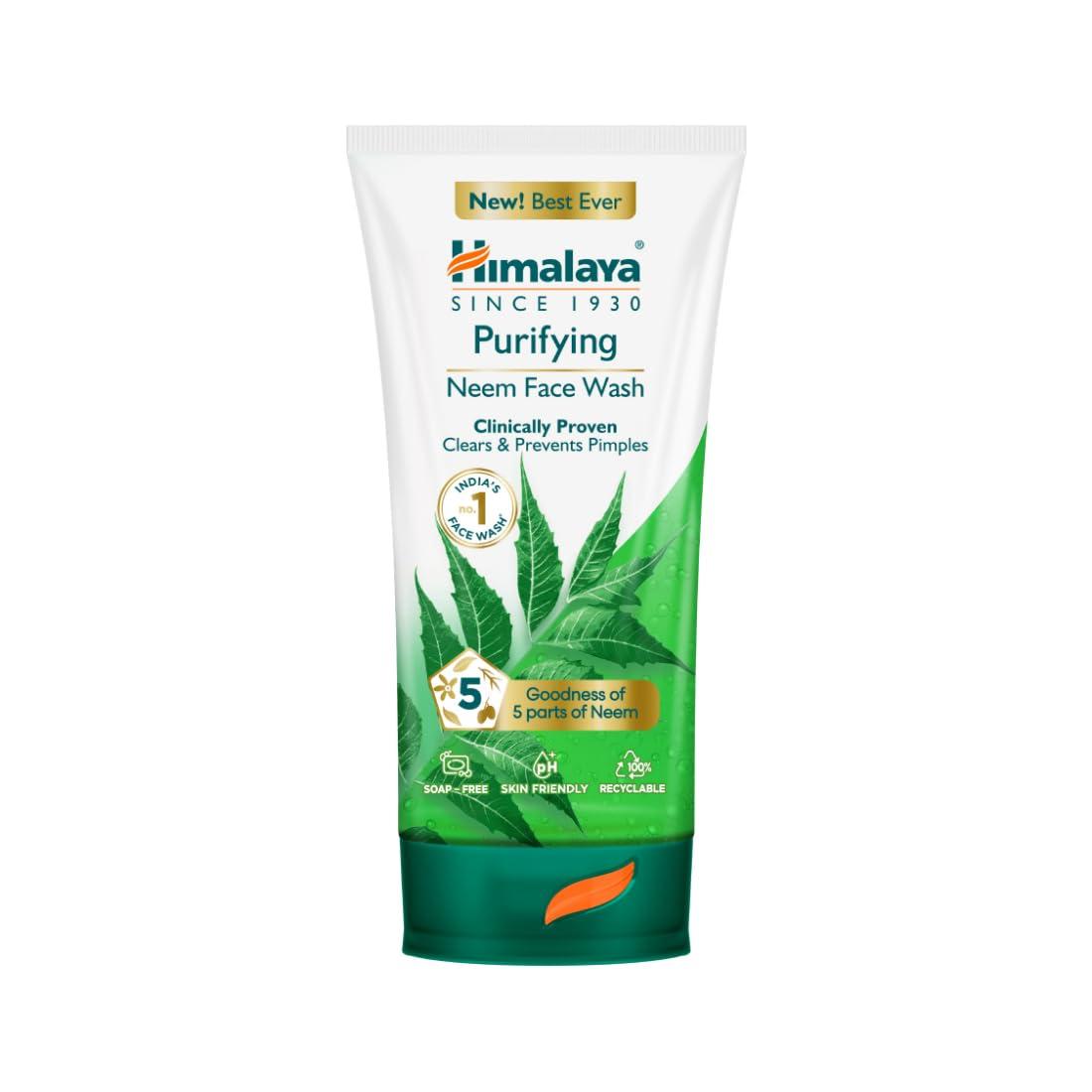 Achieve Clear & Healthy Skin with Himalaya Purifying Neem Face Wash Achieve Clear & Healthy Skin with Himalaya Purifying Neem Face Wash