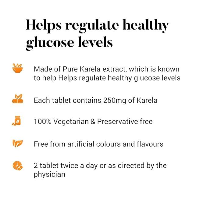 Himalaya Karela Tablets: metabolic wellness & reduce sugar level 3 हिमालय करेला, 60 गोलियों की बोतल - मेटाबॉलिक वेलनेस एंड शुगर लेवल सपोर्ट 3