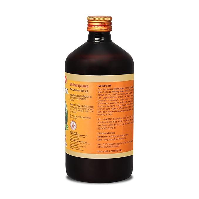 Baidyanath Bhringrajasava – Respiratory Support & Hair care 2 Baidyanath Bhringrajasava - Helps to Manage Common Cold, Cough & Premature Greying of Hair | Maintains Overall Wellbeing 2