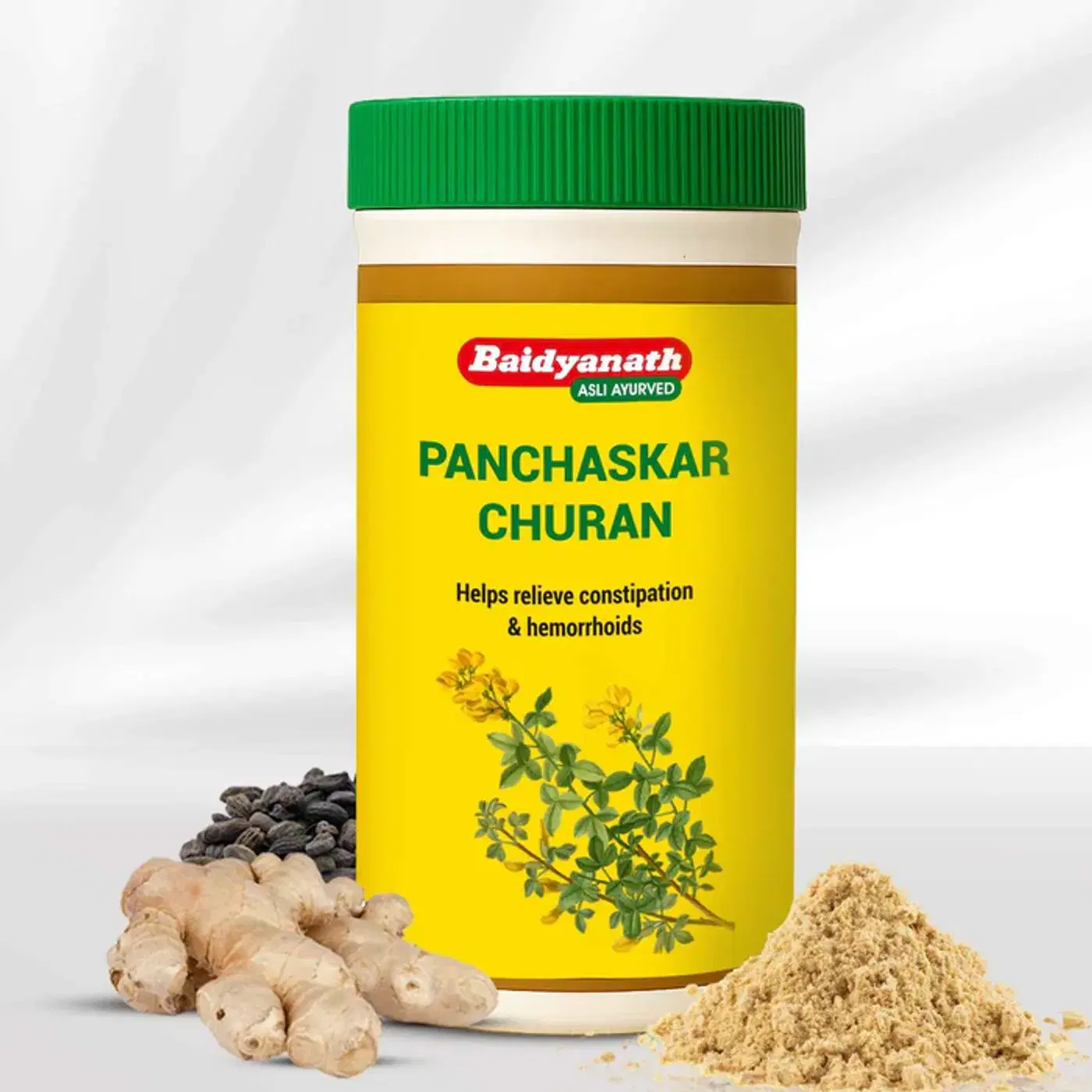 Baidyanath Panchasakar Churna | Promotes Digestive Health 2 बैद्यनाथ असली आयुर्वेद पंचसकार चूर्ण बद्धकोष्ठता आणि मूळव्याधीसाठी 2