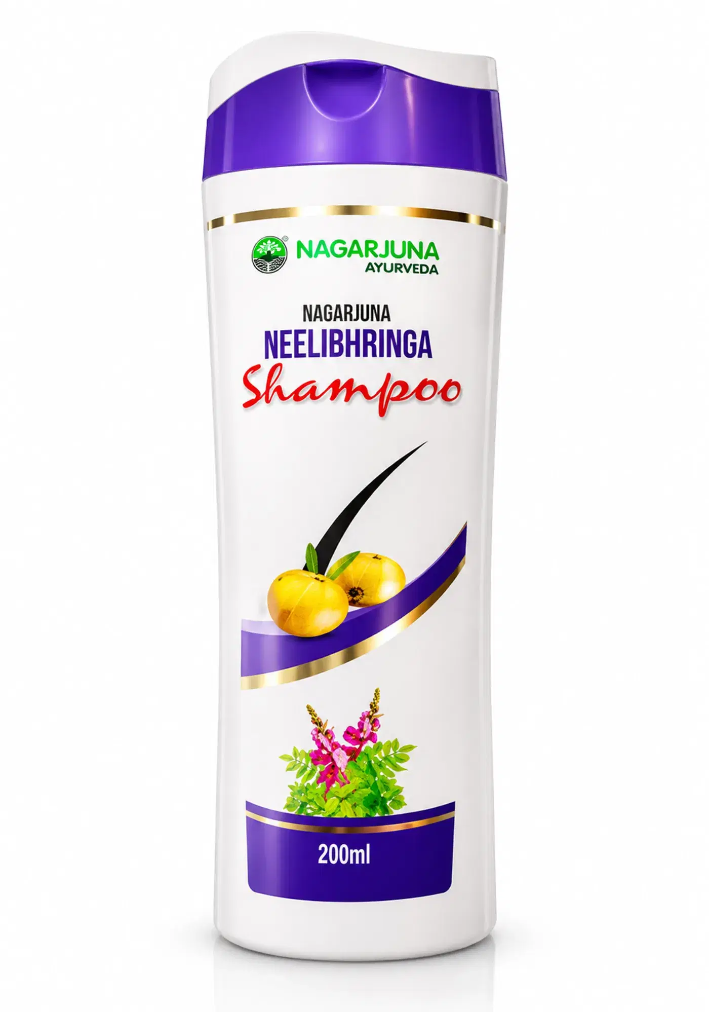 Nagarjuna Neelibhringa Shampoo – Ayurvedic Hair | Quikdu Nagarjuna Neelibhringa Ayurvedic Shampoo for Daily Hair Care, Scalp Cleansing & Hair Nourishment
