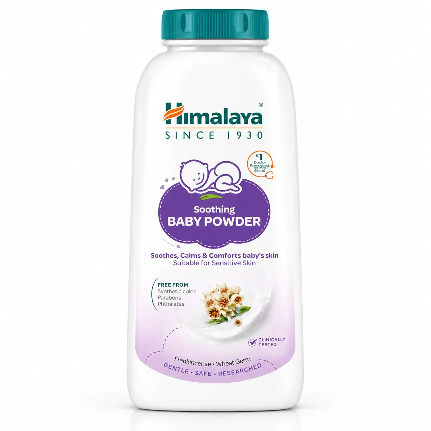 Himalaya Baby Powder | Keeps Skin Dry, Cool & Smooth হিমালয়া বেবি পাউডার ঠান্ডা, শুষ্ক ও আরামদায়ক ত্বকের জন্য