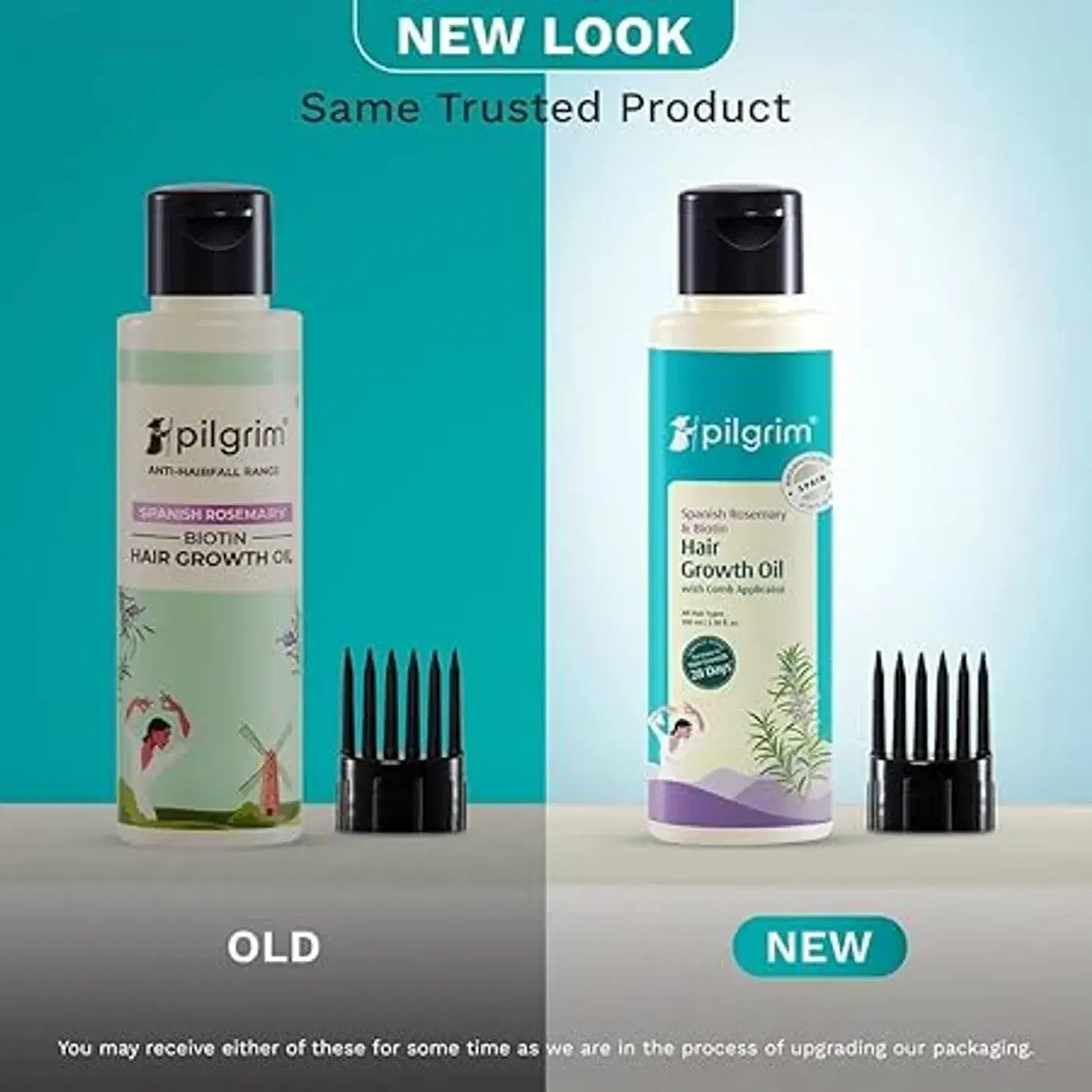 Pilgrim Rosemary & Biotin Hair Oil – Hair Fall Control 2 Pilgrim Spanish Rosemary & Biotin HairGrowth Oil વાળ પડવું ઓછું કરવા અને વાળ મજબૂત બનાવવા માટે | Rosemary essential oil વાળ વૃદ્ધિ માટે | Hairfall ઘટાડે | વાળ મજબૂત કરે | મહિલાઓ અને પુરુષો માટે 2