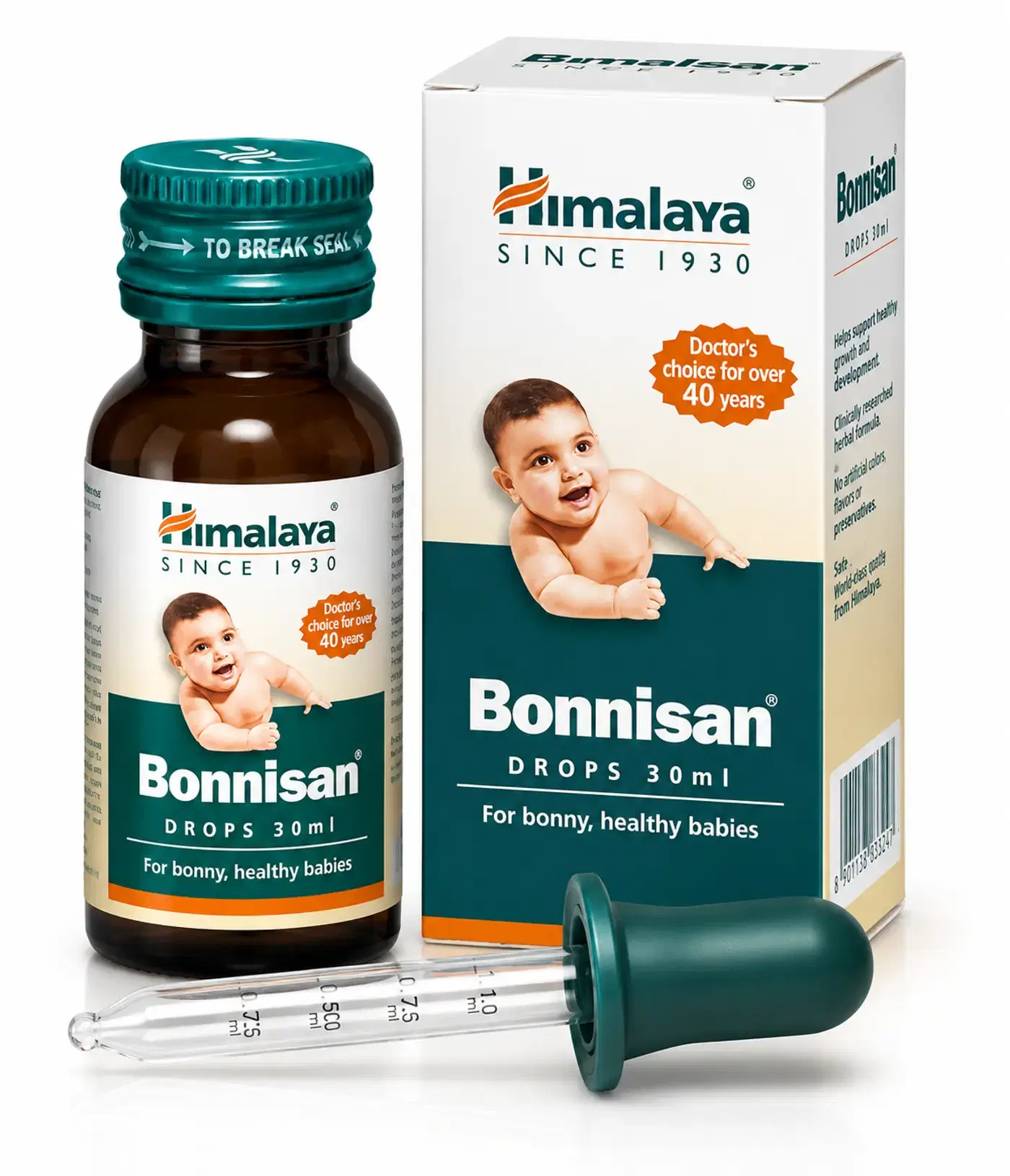 Himalaya Bonnisan Drops | Supports Kids' Digestion & Appetite हिमालया बोनिसान - बच्चों के पेट के स्वास्थ्य और भूख के लिए, कोलिक, गैस और पाचन सहायता ड्रॉप्स