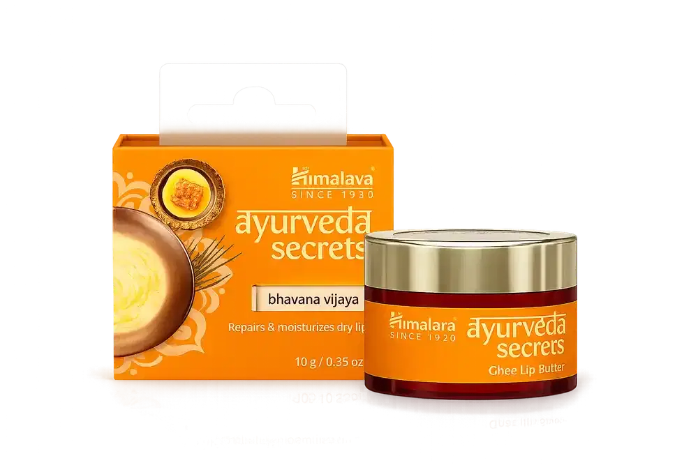 Himalaya Ghee Lip Butter | Deeply Hydrates & Repairs Dry Lips हिमालय घी लिप बटर मुलायम और पोषित होंठों के लिए