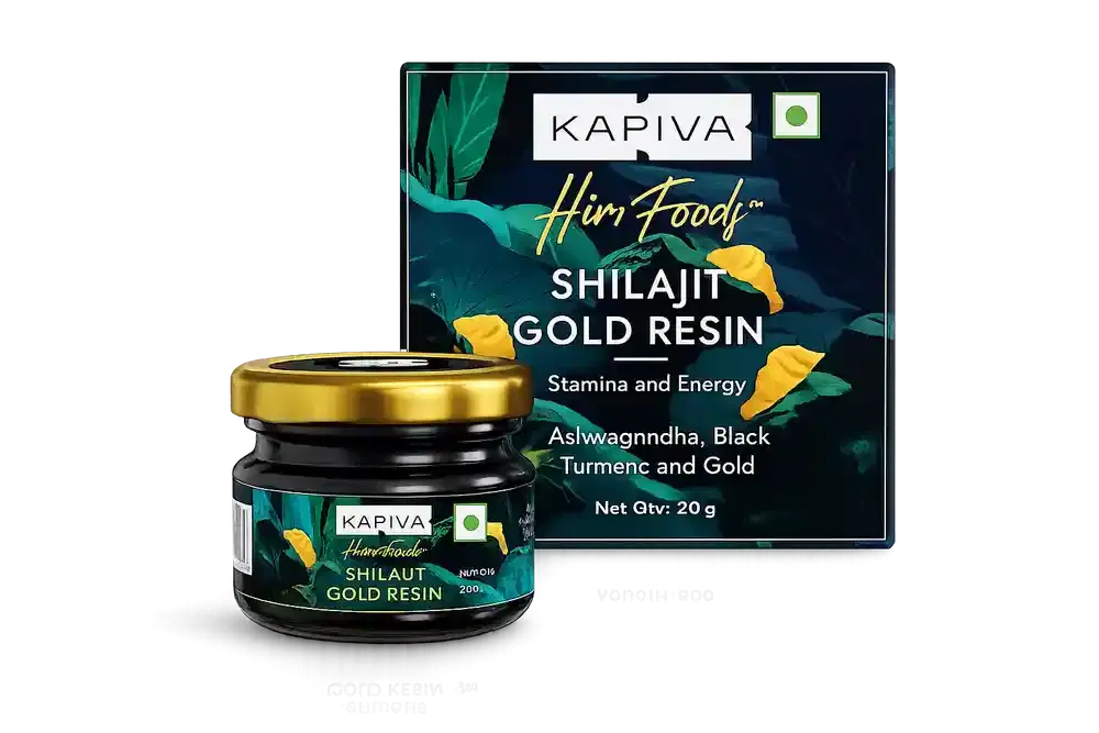 Kapiva Shilajit Gold Resin for Strength & Vitality