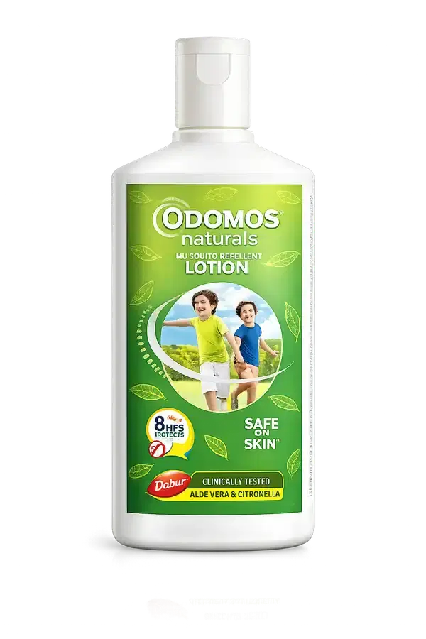 Odomos Naturals Mosquito Repellent Lotion, 100g - Safe & Effective डाबर ओडोमोस नेचुरल्स मच्छर भगाने वाला लोशन