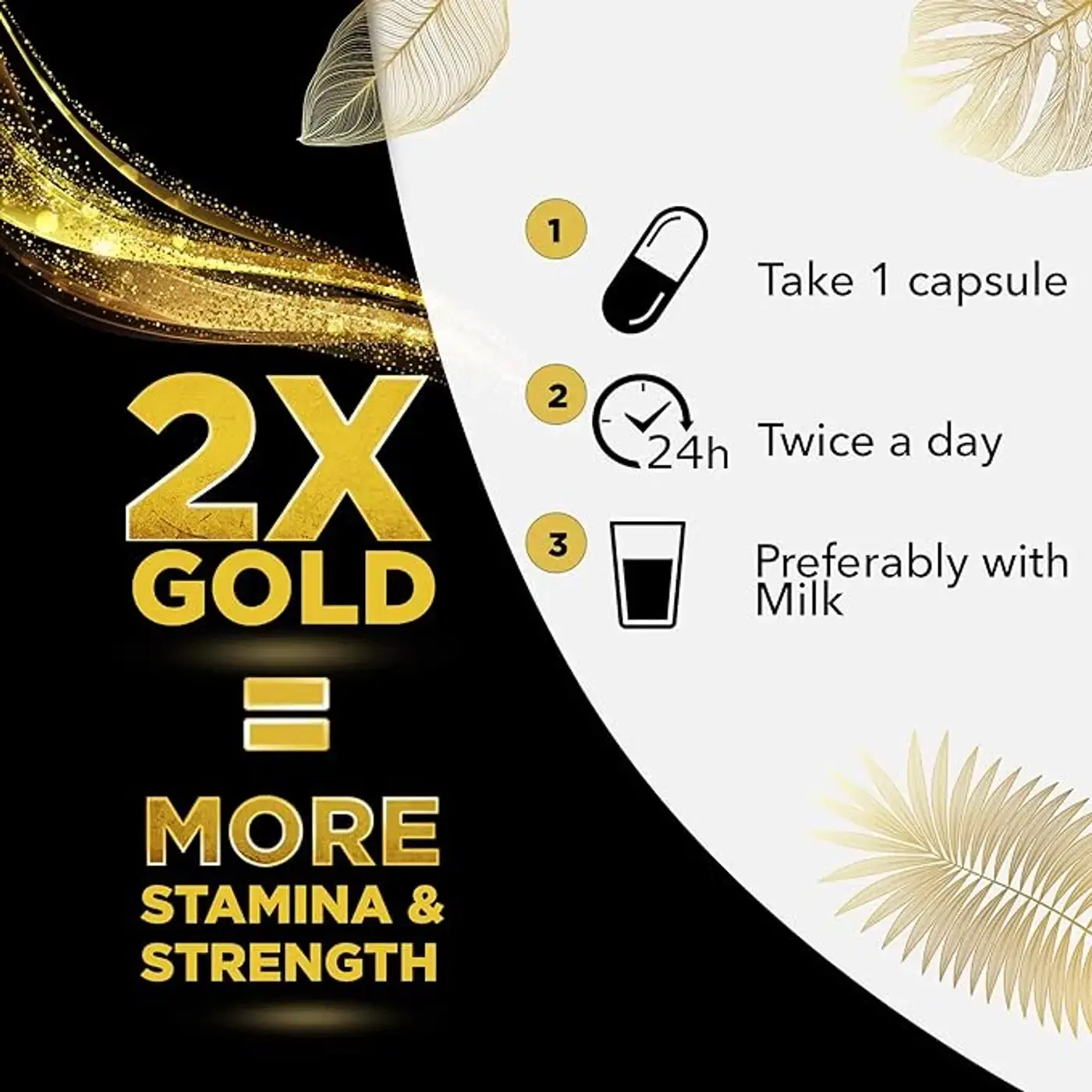 Dabur Shilajit Gold Capsules for Energy & Stamina Boost 3 శక్తి మరియు జీవశక్తి కోసం డాబర్ శిలాజిత్ గోల్డ్ క్యాప్సూల్స్ (10 టాబ్లెట్లు) 3