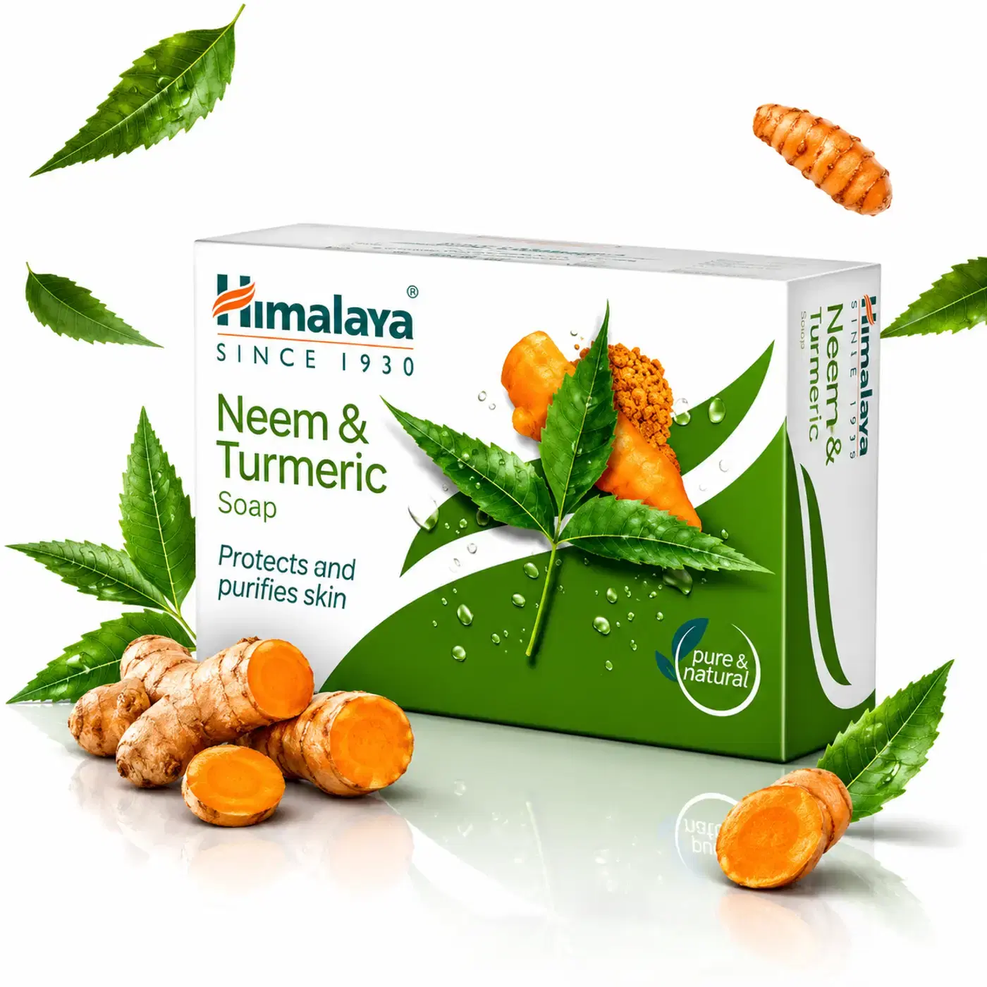 Himalaya Neem & Turmeric Soap – Natural Skin Protection & Care Himalaya Neem & Turmeric Soap | Pure & Natural | Protects & Purifies Skin