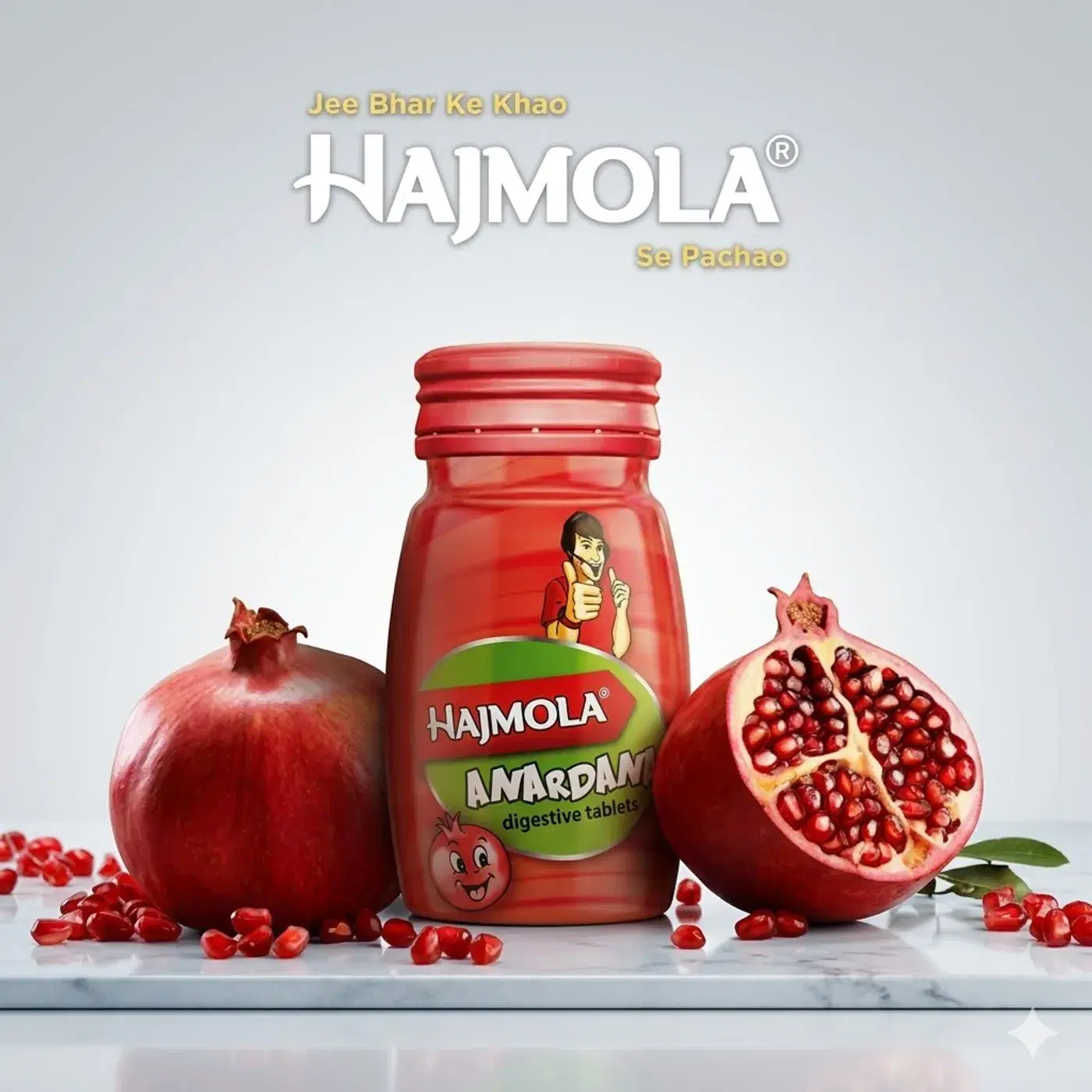 Hajmola Anardana Tablets for Gas & Indigestion 2 Dabur Hajmola Anardana Tablets – Gas & Indigestion Relief for Tasty Digestive Support 2