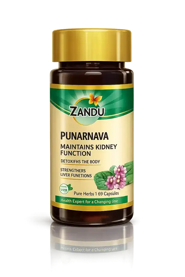 Zandu Punarnava | Supports Kidney, Liver & Fluid Balance Zandu Punarnava with electrolyte balancing properties | Maintains Kidney Function & Strengthens Liver Functions