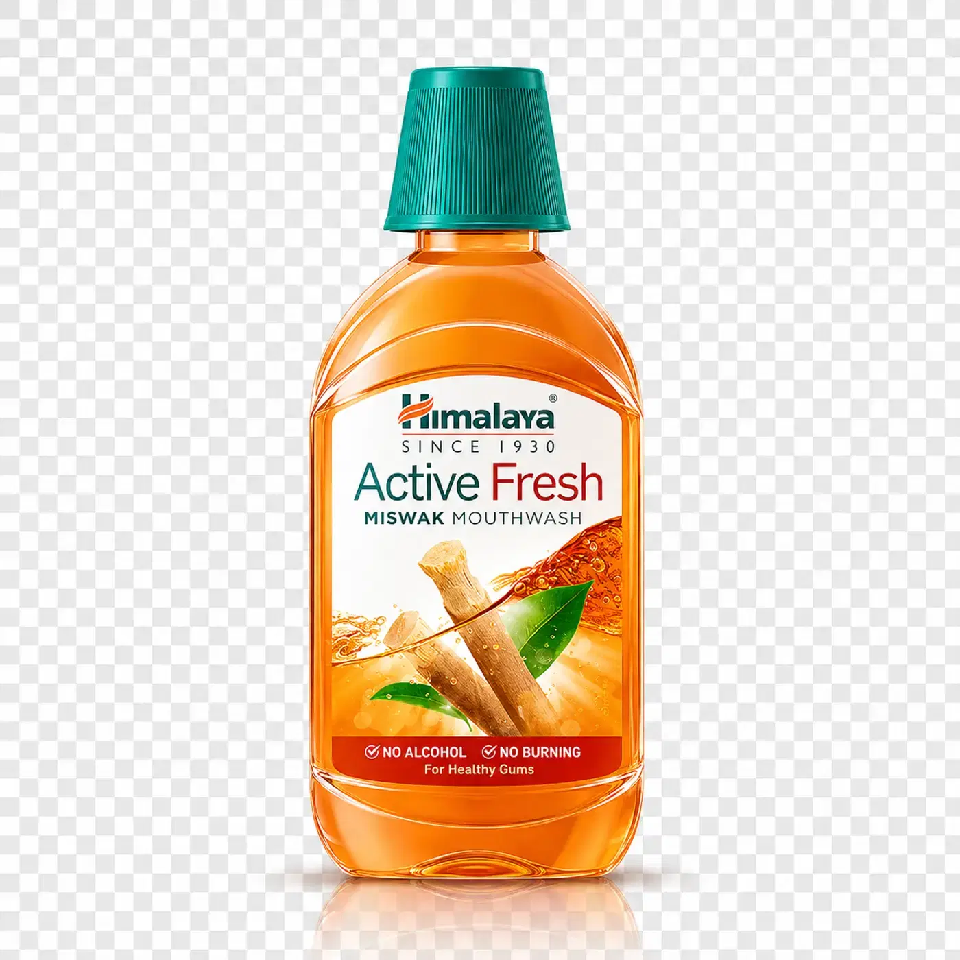 Herbal Miswak Mouthwash for Fresh Breath & Oral Care Himalaya Active Fresh Miswak Mouthwash for Fresh Breath & Gum Protection