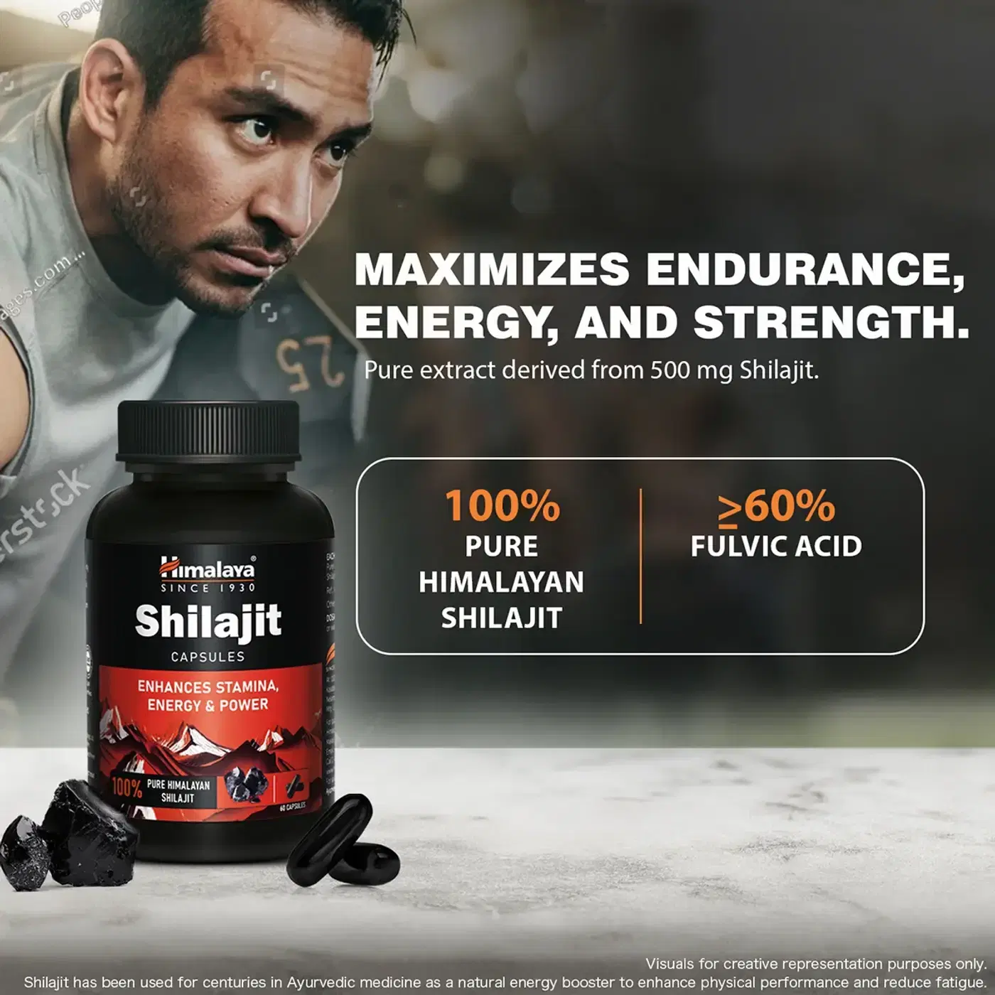 Himalaya Shilajit Capsule 7 स्टैमिना, ऊर्जा, शारीरिक प्रदर्शन और जीवनशक्ति के लिए हिमालया शिलाजीत कैप्सूल 7