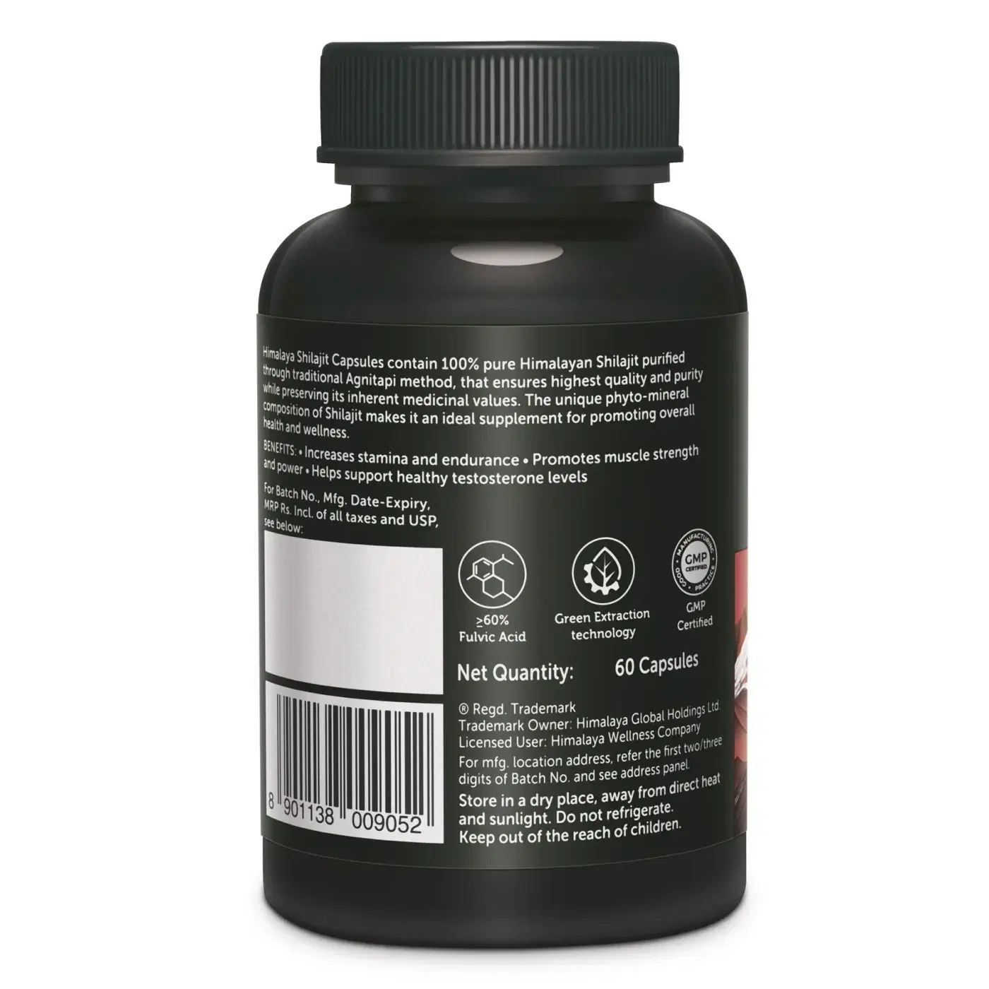 Himalaya Shilajit Capsule 8 स्टैमिना, ऊर्जा, शारीरिक प्रदर्शन और जीवनशक्ति के लिए हिमालया शिलाजीत कैप्सूल 8