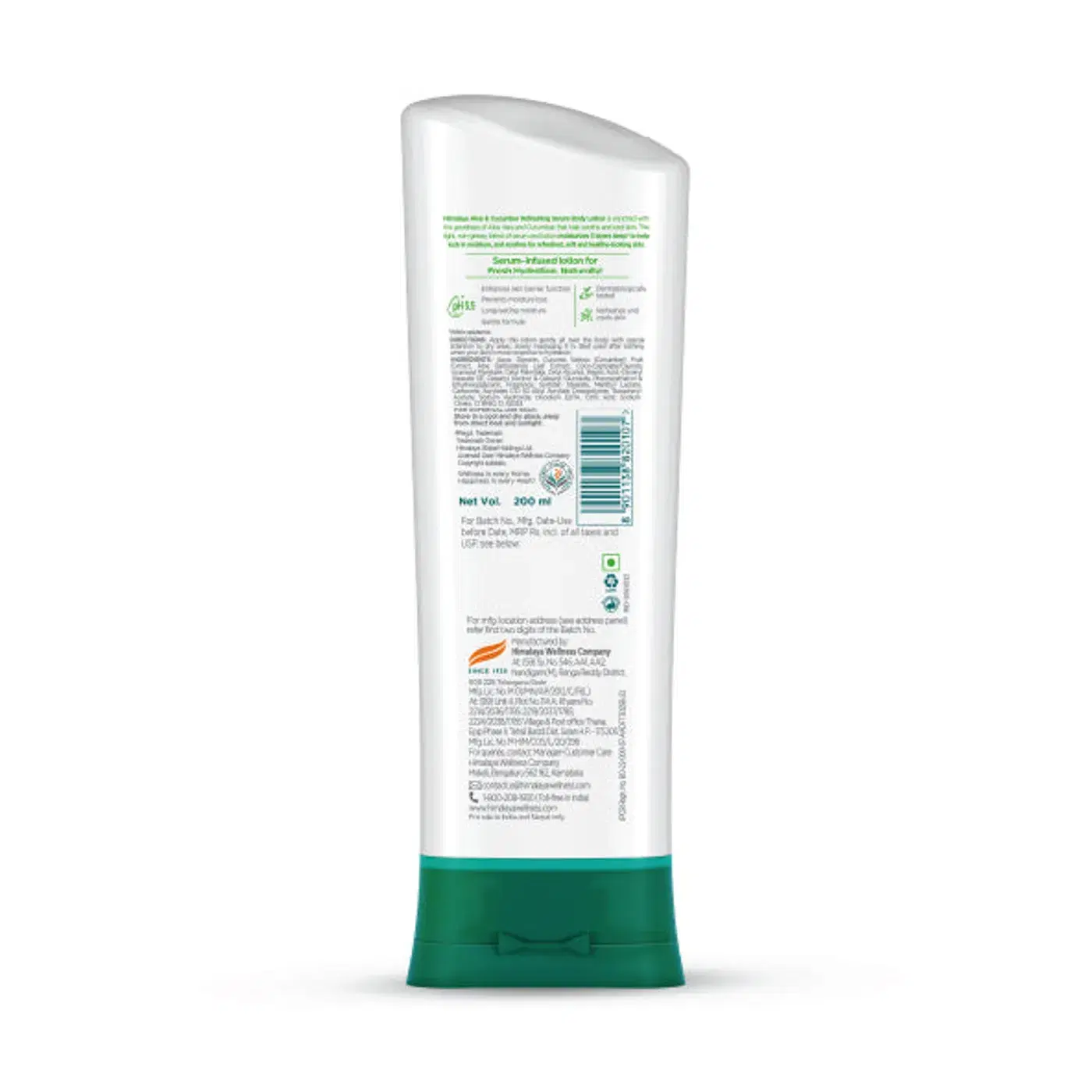 Himalaya Cucumber Refreshing Lotion 9 हिमालया एलो और खीरा रिफ्रेशिंग सीरम बॉडी लोशन, हाइड्रेटेड, मुलायम और ताज़ा त्वचा के लिए 9