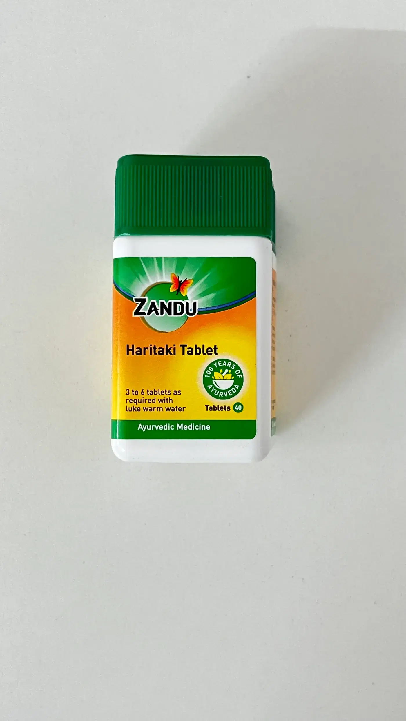 Zandu Harde Tablet 40 Tablets | Haritaki for Constipation Relief | Quikdu 2 జాండు హార్డే టాబ్లెట్లు 40's | Haritaki for Constipation & Digestion 2
